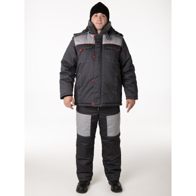 Куртка МILL - Фаворит зима с меховым воротником и капюшоном 