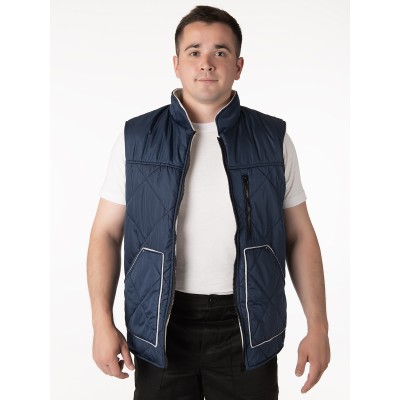 Жилет МILL -Скандинавия, утепленный удлиненный