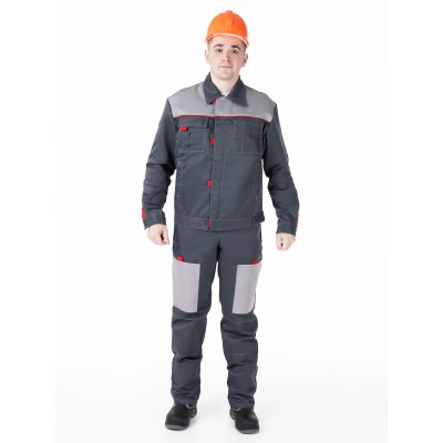 Костюм МILL Фаворит лето  (куртка короткая, полукомбинезон) ткань ГРЕТТА